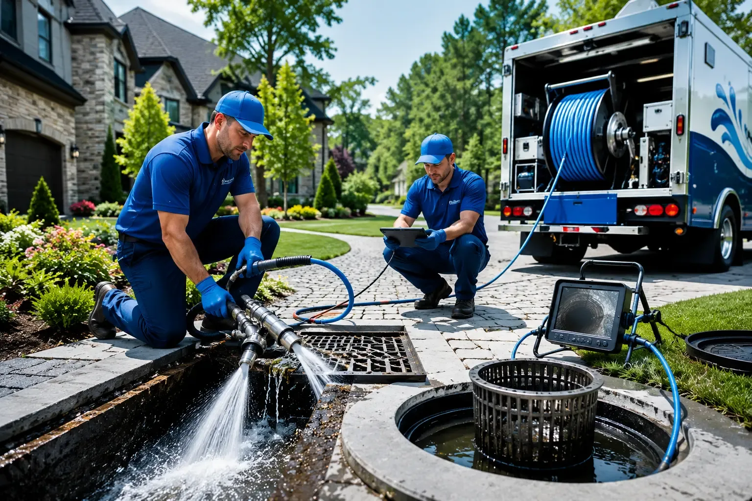 Local outdoor drain cleaning professionals in Spring Lake, NJ